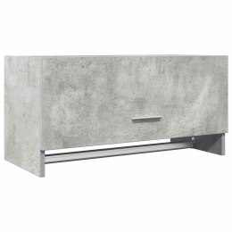 VidaXL Szafka, szarość betonu, 70x32,5x35 cm, materiał drewnopochodny