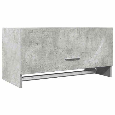 VidaXL Szafka, szarość betonu, 70x32,5x35 cm, materiał drewnopochodny
