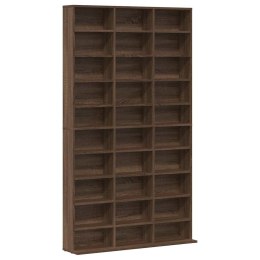 VidaXL Szafka na płyty CD, brązowy dąb, 102x23x177,5 cm