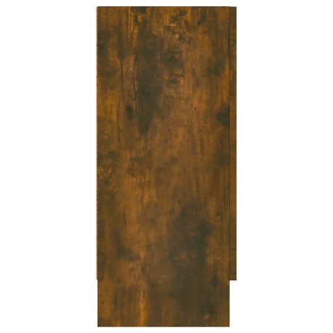 VidaXL Komoda, przydymiony dąb, 120x30,5x70cm, materiał drewnopochodny