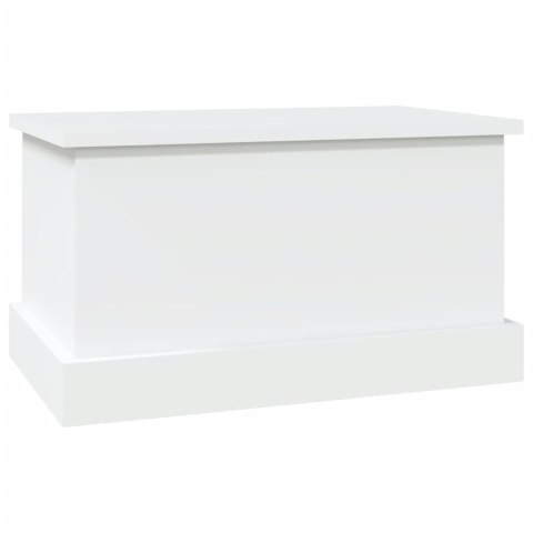 VidaXL Pudełko do przechowywania, białe, 50x30x28 cm, drewno konstrukcyjne