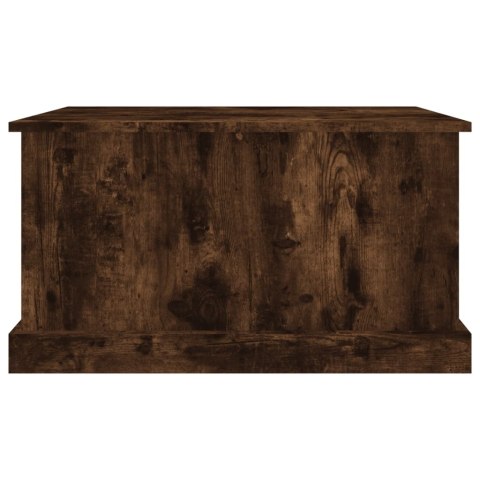 VidaXL Skrzynia, przydymiony dąb, 70x40x38 cm, materiał drewnopochodny