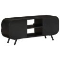 SZAFKA POD TELEWIZOR 110X30X45CM SUROWE DREWNO MANGO