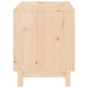 VidaXL Domek dla psa, 60x45x57 cm, lite drewno sosnowe