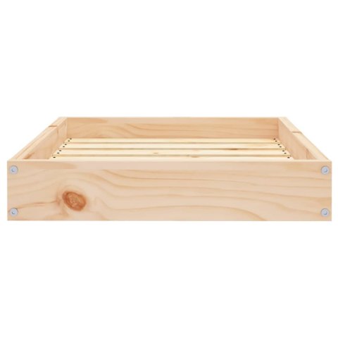VidaXL Legowisko dla psa, 61,5x49x9 cm, lite drewno sosnowe