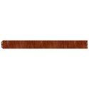 VidaXL Obrzeża trawnikowe, 10 szt., 10x103 cm, giętkie, stal Corten