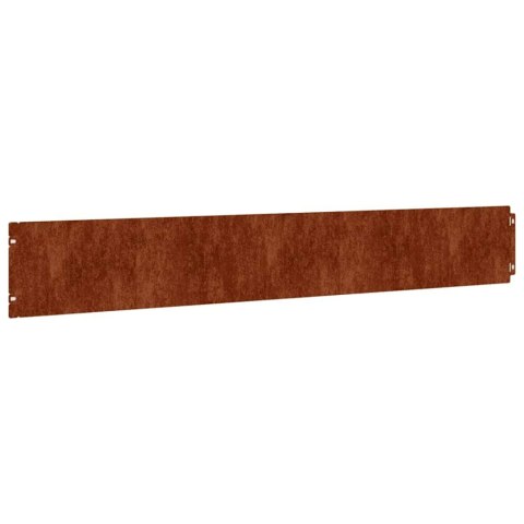 OBRZEŻA TRAWNIKOWE 50 SZT. 15X103CM GIĘTKIE STAL CORTEN