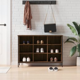 VidaXL Szafka na buty, brązowy dąb, 100x35x70 cm