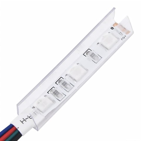 VidaXL Ścienna szafka TV z LED, szarość betonu, 30x28,5x30 cm