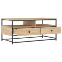 VidaXL Stolik kawowy, dąb sonoma 100x51x45 cm, materiał drewnopochodny