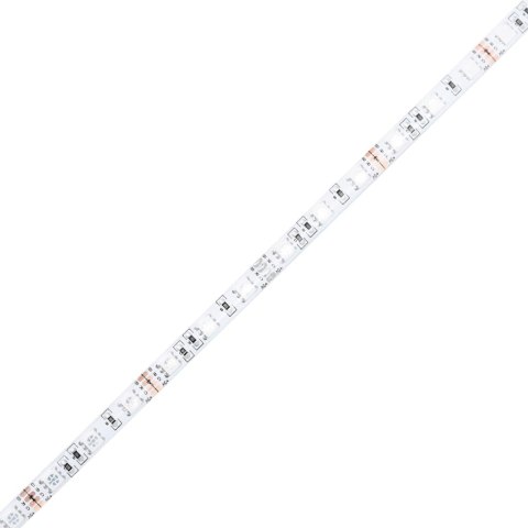 VidaXL Wezgłowie łóżka z LED, białe, 180x18,5x103,5 cm
