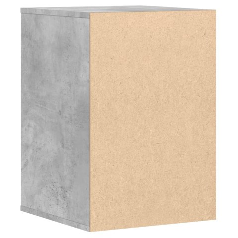 VidaXL Komoda, szarość betonu, 40x41x58 cm, materiał drewnopochodny