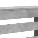 VidaXL Osłona na grzejnik, szarość betonu, 205x21,5x83,5 cm
