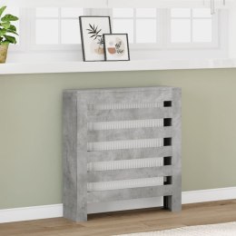 VidaXL Osłona na grzejnik, szarość betonu, 78x20x82 cm