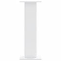 VidaXL Podstawki pod głośniki, 2 szt., białe, 30x30x80 cm