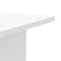 VidaXL Podstawki pod głośniki, 2 szt., białe, 30x30x95 cm