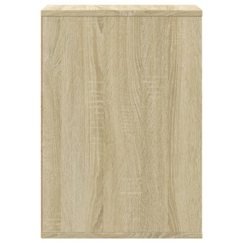 VidaXL Komoda, dąb sonoma, 80x41x58 cm, materiał drewnopochodny