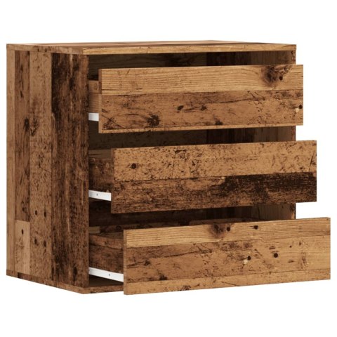 VidaXL Komoda, stare drewno, 60x41x58 cm, materiał drewnopochodny