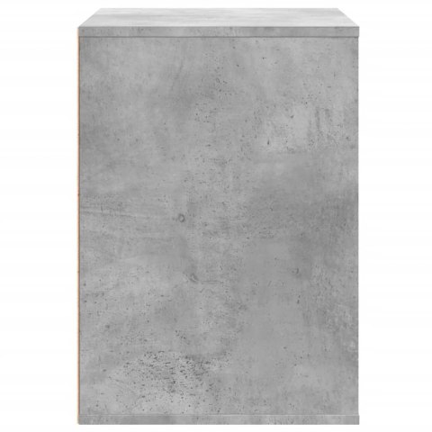 VidaXL Komoda, szarość betonu, 80x41x58 cm, materiał drewnopochodny