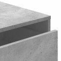 VidaXL Komoda, szarość betonu, 80x41x58 cm, materiał drewnopochodny