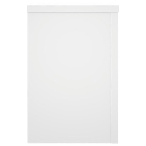 VidaXL Podstawki pod doniczki, 2 szt., białe, 20x20x30 cm