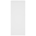 VidaXL Podstawki pod doniczki, 2 szt., białe, 30x30x70 cm