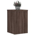 VidaXL Podstawki pod doniczki, 2 szt., brązowy dąb, 25x25x35 cm