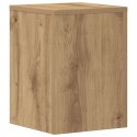 VidaXL Podstawki pod doniczki, 2 szt., dąb artisan, 25x25x35 cm