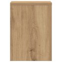 VidaXL Podstawki pod doniczki, 2 szt., dąb artisan, 25x25x35 cm