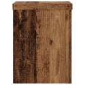 VidaXL Podstawki pod doniczki, 2 szt., stare drewno, 15x15x20 cm