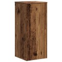 VidaXL Podstawki pod doniczki, 2 szt., stare drewno, 30x30x70 cm