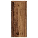 VidaXL Podstawki pod doniczki, 2 szt., stare drewno, 30x30x70 cm