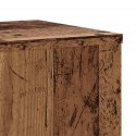 VidaXL Podstawki pod doniczki, 2 szt., stare drewno, 30x30x70 cm