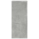 VidaXL Podstawki pod doniczki, 2 szt., szarość betonu, 30x30x70 cm