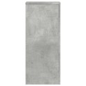 VidaXL Podstawki pod doniczki, 2 szt., szarość betonu, 30x30x70 cm