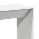 STOLIK BAROWY BIAŁY 102X50X103,5CM MATERIAŁ DREWNOPOCHODNY