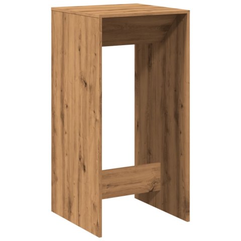 VidaXL Stolik barowy, dąb artisian, 51x50x103,5 cm