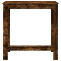 STOLIK BAROWY PRZYDYMIONY DĄB 102X50X103,5CM