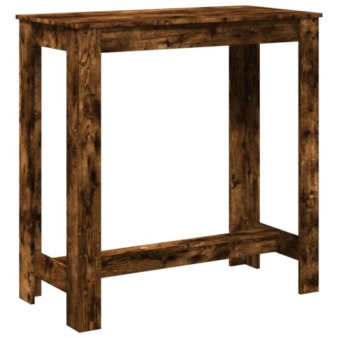 STOLIK BAROWY PRZYDYMIONY DĄB 102X50X103,5CM