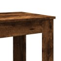 STOLIK BAROWY PRZYDYMIONY DĄB 102X50X103,5CM