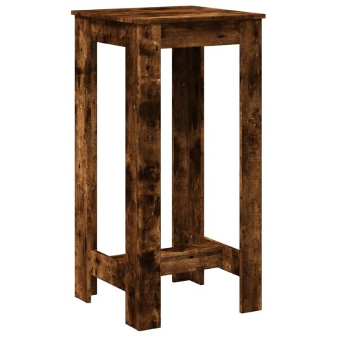 STOLIK BAROWY PRZYDYMIONY DĄB 51X50X103,5CM