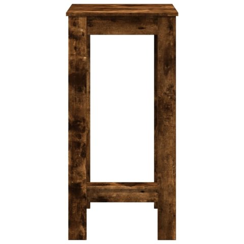 STOLIK BAROWY PRZYDYMIONY DĄB 51X50X103,5CM
