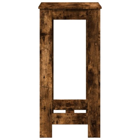 STOLIK BAROWY PRZYDYMIONY DĄB 51X50X103,5CM