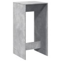 VidaXL Stolik barowy, szarość betonu, 51x50x103,5 cm
