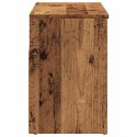 VidaXL Ławka ze schowkiem na buty, stare drewno, 80x30x45 cm