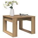 STOLIK BOCZNY DĄB ARTISAN 50X50X35CM MATERIAŁ DREWNOPOCHODNY