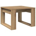 STOLIK BOCZNY DĄB ARTISAN 50X50X35CM MATERIAŁ DREWNOPOCHODNY