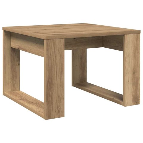 STOLIK BOCZNY DĄB ARTISAN 50X50X35CM MATERIAŁ DREWNOPOCHODNY