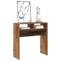 VidaXL Stolik konsolowy, stare drewno, 78x30x80 cm