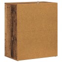 VidaXL Szafka na buty, stare drewno 60x35x70cm materiał drewnopochodny